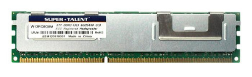 W13RC8G8M-lg__21562.1676412533__26064.1696279553.jpg W13RC8G8M | Super Talent | 8GB PC3-10600 DDR3-1333MHz ECC Registered CL9 240-Pin DIMM Quad Rank Memory Module - Image 1