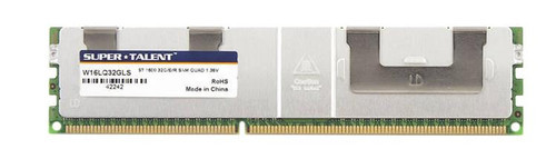 W16LQ32GLS-lg__52889.1676412687__01693.1696279551.jpg W16LQ32GLS | Super Talent | 32GB PC3-10600 DDR3-1333MHz ECC Registered CL9 240-Pin Load Reduced DIMM 1.35V Low Voltage Quad Rank Memory Module - Image 1