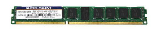 W16VB8G8M-lg__33347.1676412733__43350.1696279550.jpg W16VB8G8M | Super Talent | 8GB PC3-12800 DDR3-1600MHz ECC Registered CL11 240-Pin DIMM Very Low Profile (VLP) Dual Rank Memory Module - Image 1