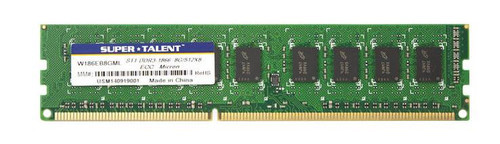 W186EB8GML-lg__40888.1676412780__40781.1696279549.jpg W186EB8GML | Super Talent | 8GB PC3-14900 DDR3-1866MHz ECC Unbuffered CL13 240-Pin DIMM 1.35V Low Voltage Dual Rank Memory Module - Image 1
