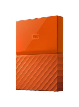 WDBYFT0040BOR-WESN-lg__48145.1578574630__11555.1698709147-1.jpg WDBYFT0040BOR-WESN | Western Digital | My Passport 4Tb Usb 3.0 Secure Portable External Hard Drive (Orange) - Image 1