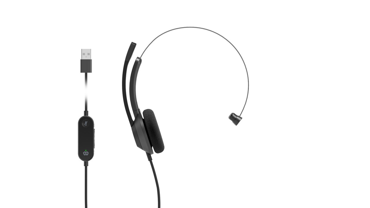 WgwybYuaFEy2HyY4xTMxtQ.c-r__01836__87185.1696278939.jpg Hs-W-321-C-Usb | Cisco | Headset 321 Wired Single On-Ear Carbon Black Usb-A - Image 1