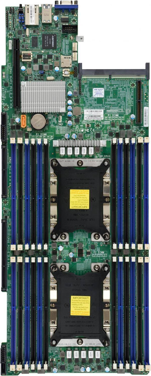X11DPT-B__84592__35814.1744650646.jpg X11DPT-B | SUPERMICRO | Proprietary INTEL Xeon Scalable Processors Ddr4 LGa-3647 Server Motherboard - Image 1