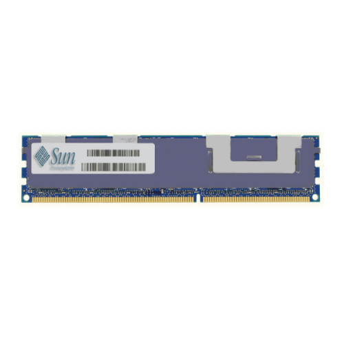 X4095A__18614.1707322288.jpg X4095A | Sun | 4GB DDR3-1333MHz PC3-10600 ECC Registered CL9 240-Pin DIMM 1.35V Dual Rank Memory Module for X4270 - Image 1
