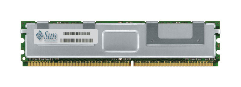 X4203AF__81682.1707322756-1.jpg X4203AF | Sun | 4GB Kit (2GB x 2) DDR2-667MHz PC2-5300 Fully Buffered CL5 240-Pin DIMM 1.8V Dual Rank Memory - Image 1