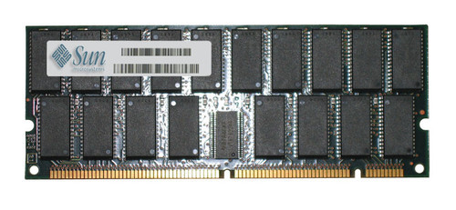 X7031AC-lg__20514.1676459049__32473.1696279521.jpg X7031AC | Sun | 128MB Kit (2 X 64MB) Buffered ECC 168-Pin 60ns 8x8 4K EDO DIMM Memory - Image 1