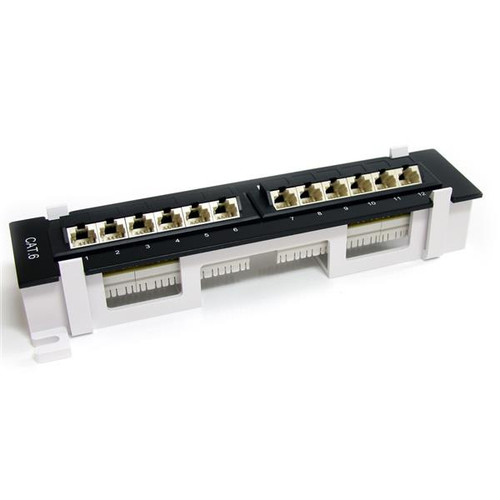 XRbrSRWjlUepbuVzl2OWFQ.c-r__32500.1708124705.jpg C6PANL4512 | StarTech.com | 12-port Category 6 Patch Panel - Image 1