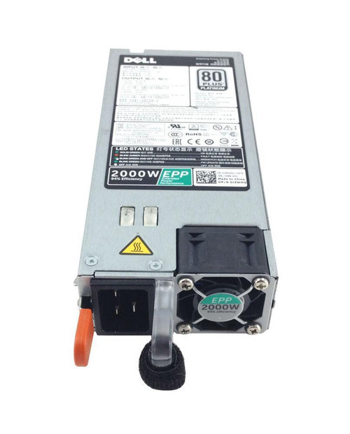 XYK93-lg__79481.1673191923__36489.1696336366.jpg XYK93 | Dell | 2000-Watts 80 Plus Platinum Power Supply for PowerEdge C4130 - Image 1