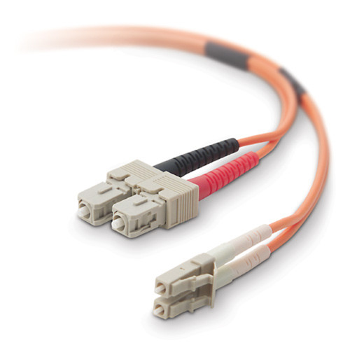 Xtn25_N1OU64Ry785gW5cw.c-r__29263.1708117165.jpg F2F202L7-30 | Belkin | fiber optic cable 1181.1" (30 m) 2x SC/PC 2x LC/PC Orange - Image 1