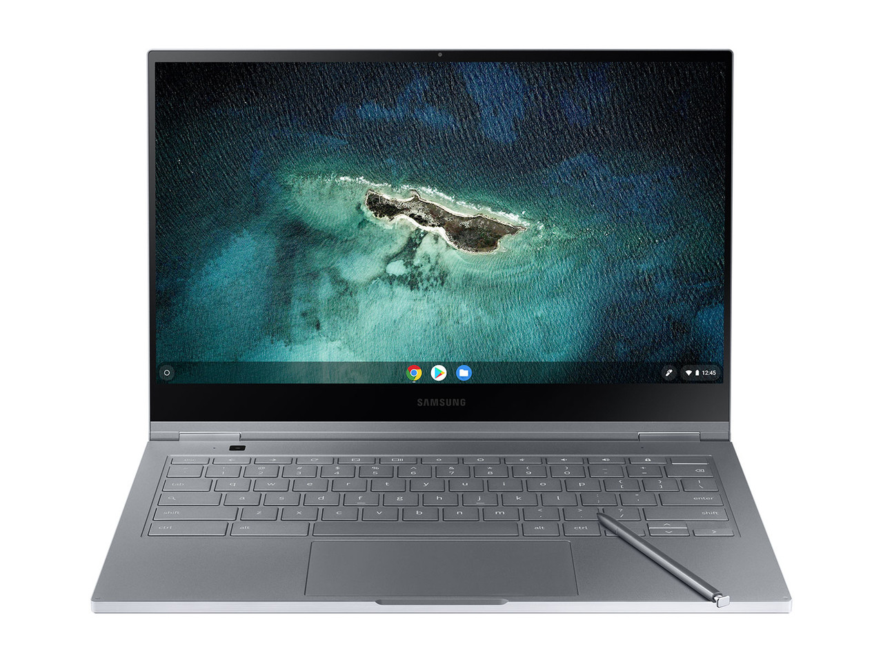 Yv6RD60vm0-SwvyDHnLG5w.c-r__71405.1708124023-1.jpg XE931QCA-K01US | Samsung | Chromebook XE931QCA i5-10210U 13.3" Touchscreen 4K Ultra HD Intel® Core™ i5 8 GB 256 GB SSD Wi-Fi 6 (802.11ax) ChromeOS Gray - Image 1