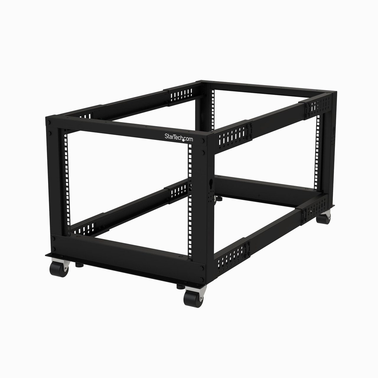 aPV6VUg6MkSMgQ79mByIoQ.c-r__51248.1708124769-1.jpg 4POSTRACK8U | StarTech.com | rack cabinet 8U Freestanding rack Black - Image 1