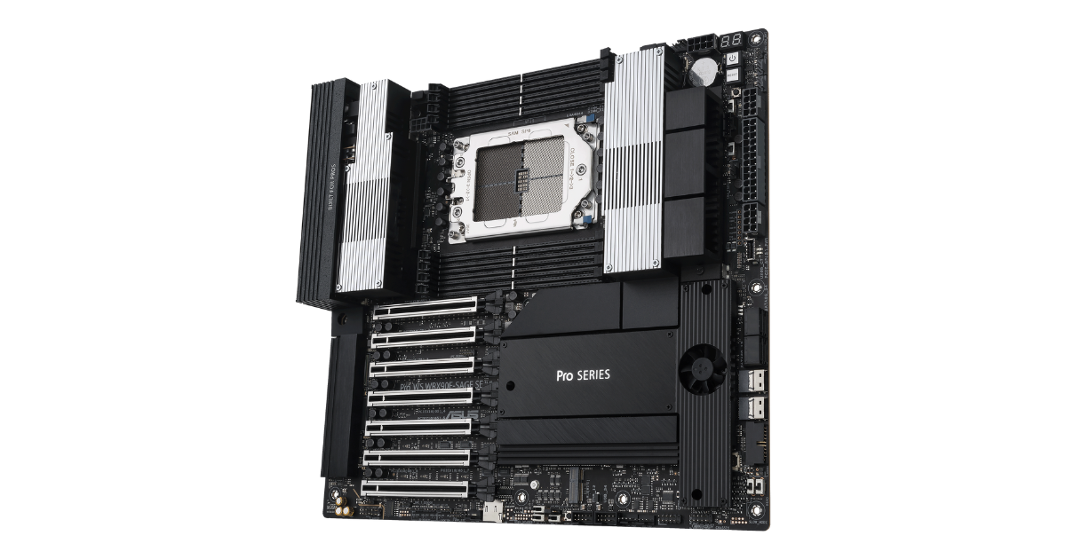 ad0e6588-21e1-41d0-b90d-bcacf11c16bc__16426.1769105247-1.png WRX90E-SAGE | ASUS| Pro WS SE Socket sTR5 DDR5 EEB Workstation Motherboard - Image 1