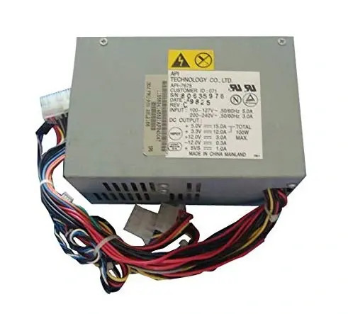 api-7675-api-7675__61189.1696338294.jpg API-7675 | IBM | 200-Watts ATX Power Supply for Aptiva 2139 2153 - Image 1