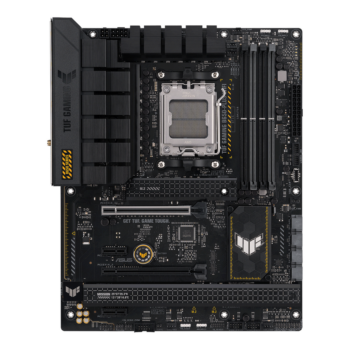 asu-asu90mb1bz-1__36919.1772478366-1.png 90MB1BZ0-M0EAY0 | Asus | TUF Gaming B650-PLUS WIFI Motherboard - Image 1