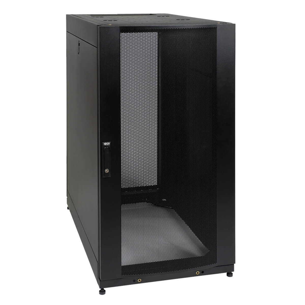 bk02FI6G2Eyg3xjA2pieIA.c-r__82081.1708129993.jpg SR25UB | Tripp Lite | rack cabinet 25U Freestanding rack Black - Image 1