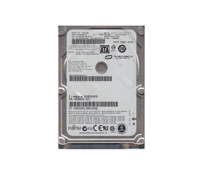ca07018-b31800c1-o_nqjcx6hugrvbeemd__68370.1696345483.jpg CA07018-B31800C1 | FUJITSU | MOBILE 320GB 5400RPM SATA 3GB/S 8MB CACHE 2.5-INCH INTERNAL HARD DISK DRIVE - Image 1