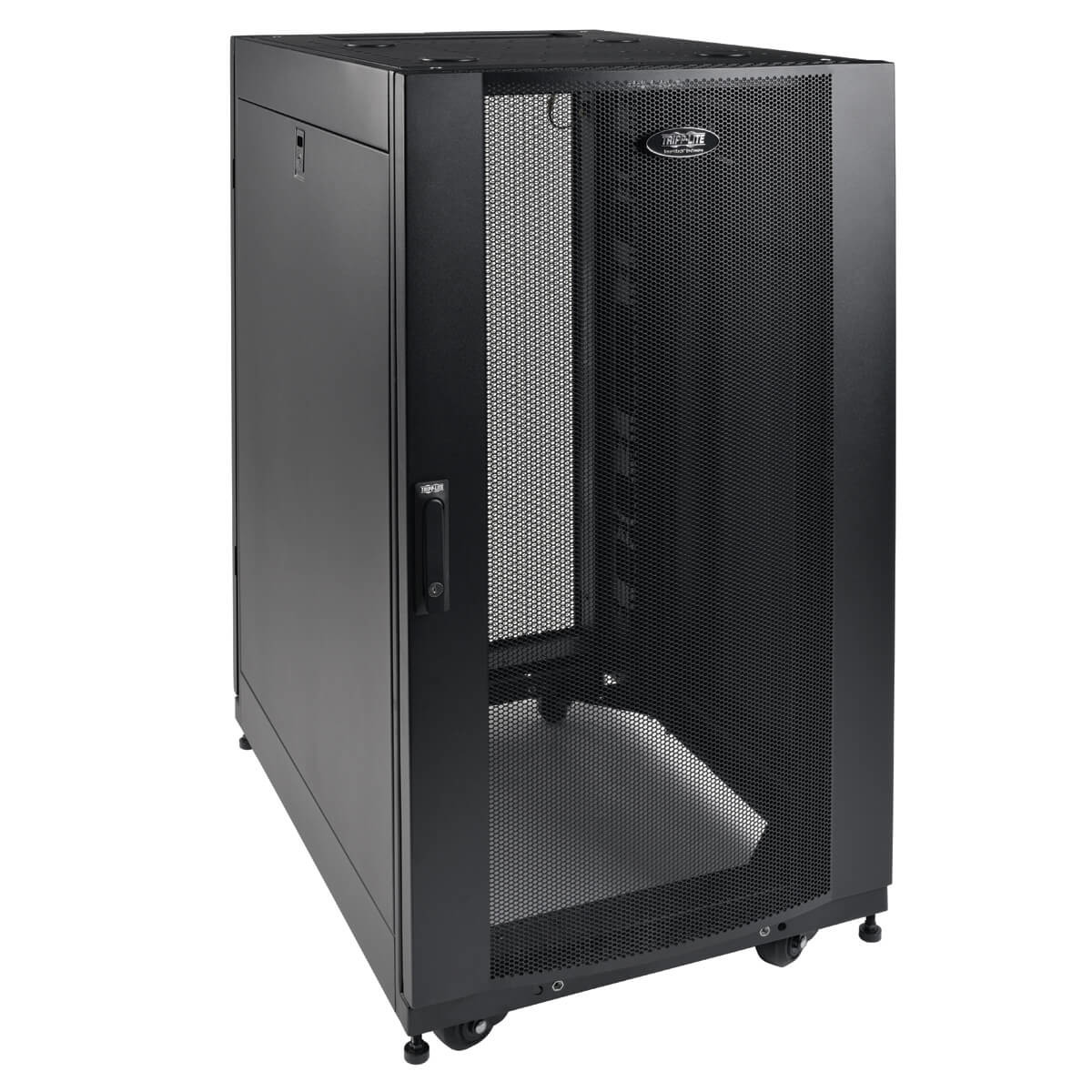 cjfGPv6jyk6C_h0w2j6k6w.c-r__52667.1708129996.jpg SR25UBSD3 | Tripp Lite | rack cabinet 25U Freestanding rack Black - Image 1