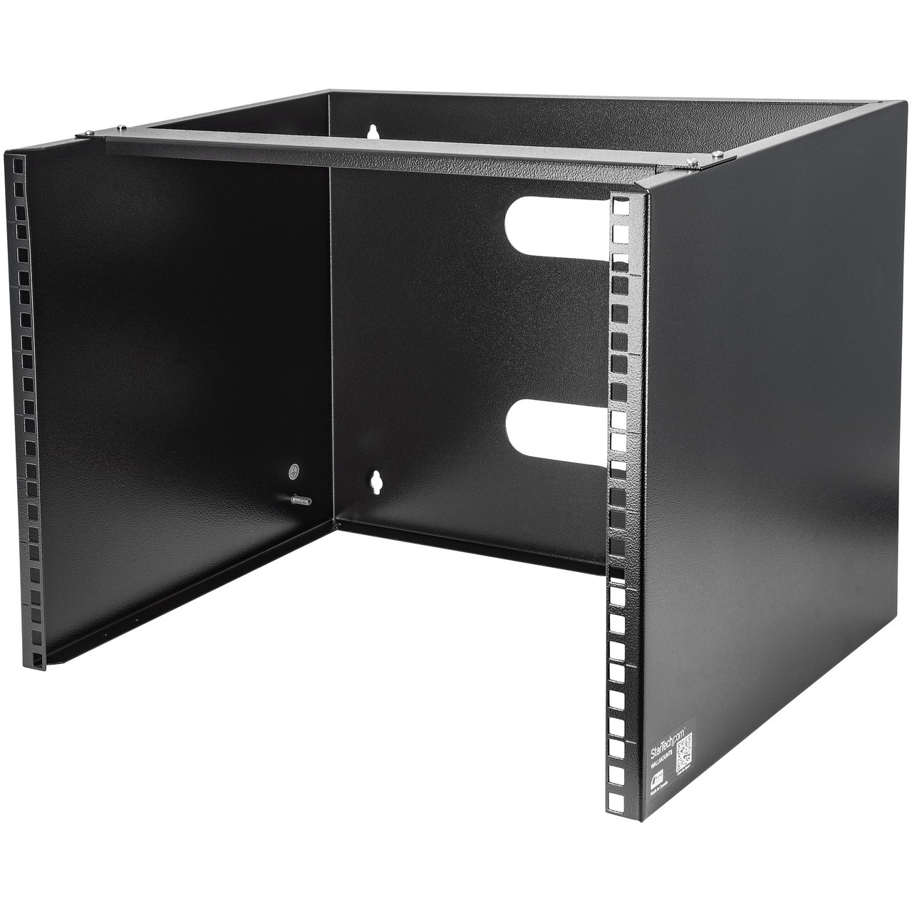 dt8ePfH4EUSTHn02zN_rYQ.c-r__03659.1708126334-1.jpg WALLMOUNT8 | StarTech.com | rack cabinet 8U Wall mounted rack Black - Image 1