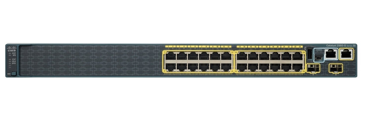 ez4Jomn1vkGeGo9ay3zXUg.c-r__15190__99838.1698770818.jpg WS-C2960S-24TDL - Cisco CISCO CERT REFURB CATALYST - Image 1