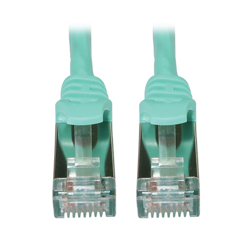 f-7Y9UEl5ki6GXxhvbDPXg.c-r__79512.1708128584.jpg N262-S25-AQ | Tripp Lite | networking cable Aqua color 300" (7.62 m) Cat6a U/FTP (STP) - Image 1
