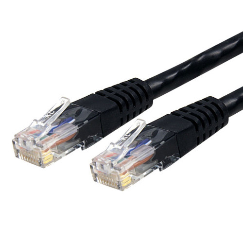 f1wJleIzUUerl7ibM7H_kg.c-r__68548.1708124918.jpg C6PATCH25BK | StarTech.com | networking cable Black 300" (7.62 m) Cat6 U/UTP (UTP) - Image 1
