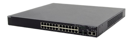 f58d4bf0f761741d82c59fffff7a1ab2__12008.1696269891.jpg Y4654 | DELL | PowerconNECt 3424P 24-Ports 10/100 Fast Ethernet Managed Switch (Refurbished) - Image 1