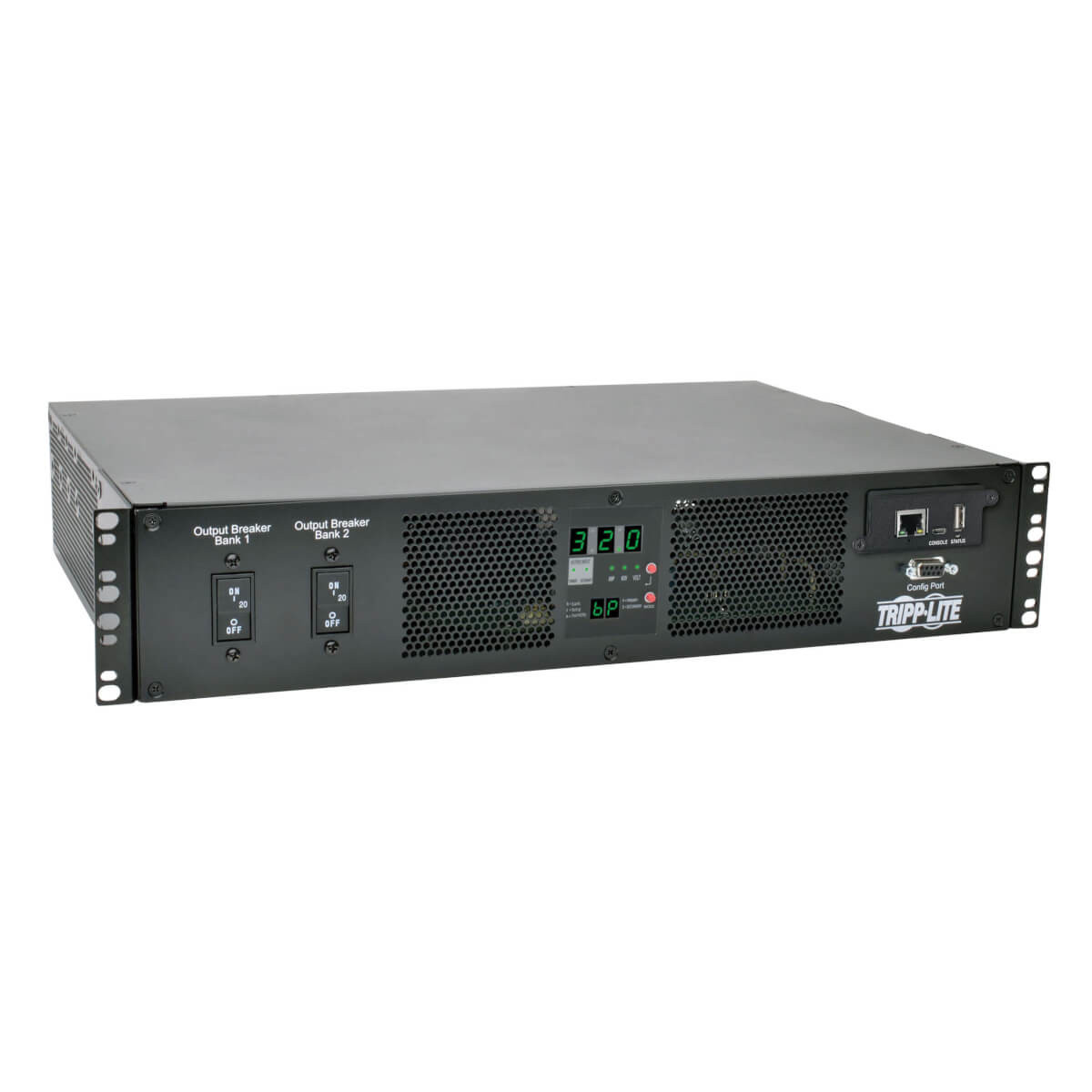 ffkskreAakWgBRbkrde-4A.c-r__88296.1708129772-1.jpg PDUMH32HVATNET | Tripp Lite | power distribution unit (PDU) 18 AC outlet(s) 2U Black - Image 1