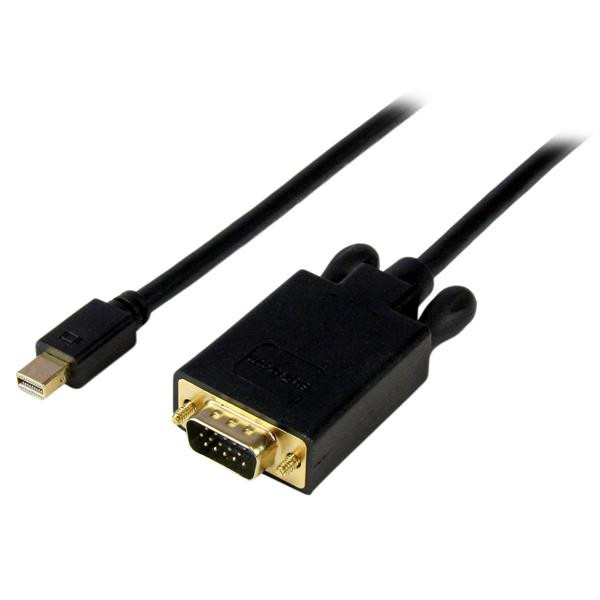 fkjzPBY9eEOCyo0PHEpg6Q.c-r__76965.1708125536.jpg MDP2VGAMM10B | StarTech.com | video cable adapter 118.1" (3 m) mini DisplayPort VGA (D-Sub) Black - Image 1