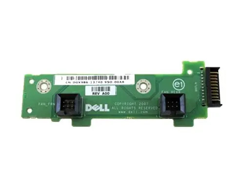 gx986__62981.1707324603-1.jpg GX986 | Dell | Fan Backplane Interposer Board for PowerEdge R900 / R905 Server - Image 1