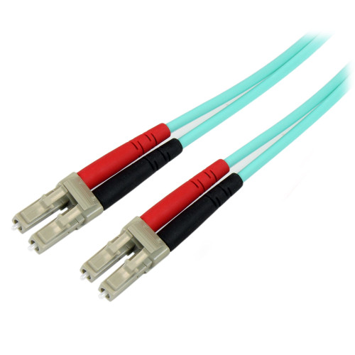 h2Tl4co1TEm_1kbA0RRjLw.c-r__39342.1708124822.jpg A50FBLCLC10 | StarTech.com | fiber optic cable 393.7" (10 m) LC OM3 Aqua color - Image 1