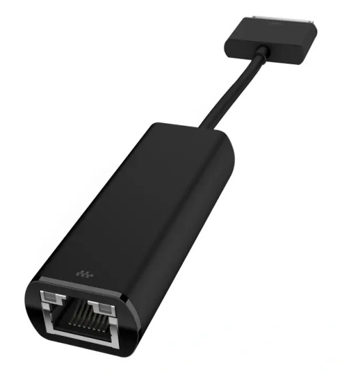 h3n49aa_f76ne9loh79qinpy__19710.1707320101.jpg H3N49AA | HP | ElitePad Ethernet Cable 1 x Network (RJ-45) Twisted Pair - Image 1