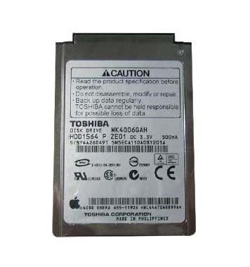 hdd1564p-o_1b7hggo1cudnlezs__75779.1696345865.jpg HDD1564P | TOSHIBA | 40GB 4200RPM IDE ULTRA ATA/100 (ATA-6) 2MB CACHE 1.8-INCH HARD DRIVE - Image 1