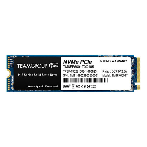hnhKk8pSo0CK4L5LeL_5UQ.c-r__56200.1708127405.jpg TM8FP6001T0C101 | Team Group | MP33 M.2 1000 GB PCI Express 3.0 3D NAND NVMe - Image 1