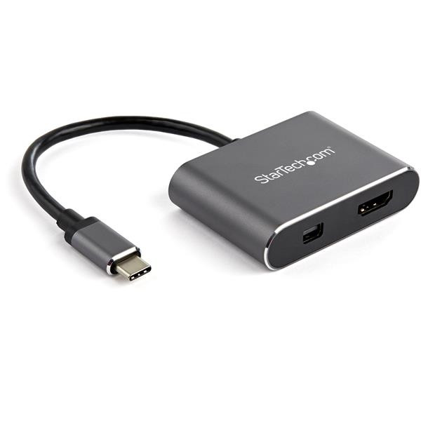iCQLonqq10mAc-V4JJGMDw.c-r__38765.1708125003-1.jpg CDP2HDMDP | StarTech.com | USB graphics adapter 3840 x 2160 pixels Black, Gray - Image 1