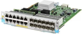 images__12168.1752511248.jpg J9989A | HP | 5400r Zl2 12-Port 10/100/1000Base-T Poe+/12-Port 1gbe SFP Macsec V3 Zl2 Expansion Module - Image 1
