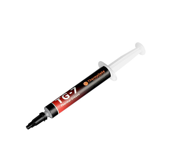 j56aq6FXlEWQGnyUo7qQEA.c-r__74509.1708127639.jpg CL-O004-GROSGM-A | Thermaltake | TG-7 heat sink compound 3.3 W/m·K 0.141 oz (4 g) - Image 1