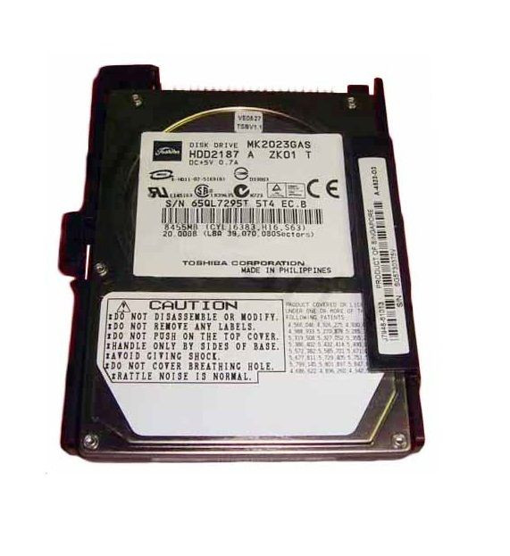 j7948-61011_jxgppuni0jm9flz7__30843.1696346184.jpg J7948-61011 | HP | 20GB IDE HARD DRIVE WITH EIO SLOT FOR LASERJET 4345MFP AND 9200C DIGITAL SENDER - Image 1