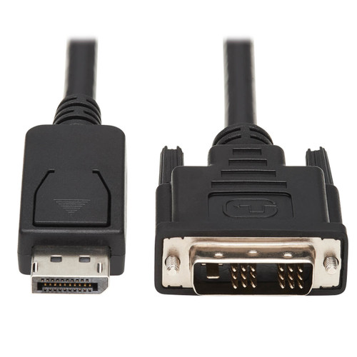 jateb3q9eUmK4JRsSGSGwA.c-r__21903.1708129560.jpg P581-010 | Tripp Lite | video cable adapter 120.1" (3.05 m) DisplayPort DVI-D Black, White - Image 1