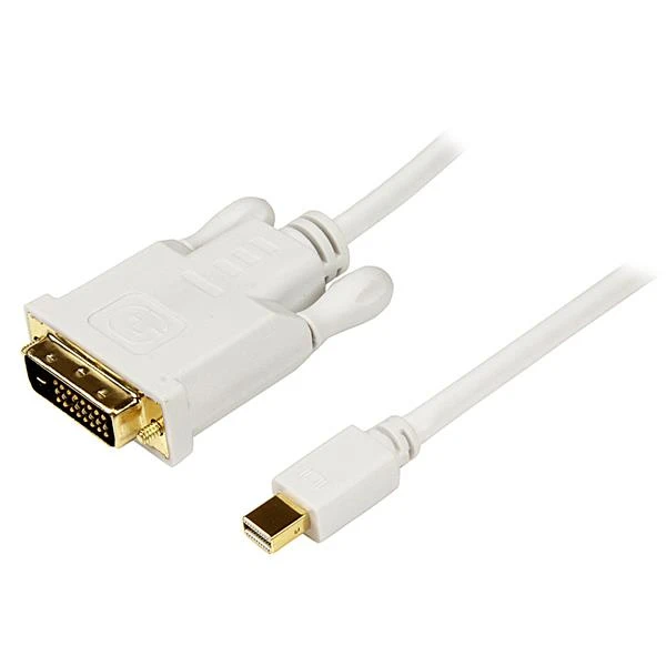 jz2VhkhnekWEiYKLPIJeTA.c-r__96003.1708125522.webp MDP2DVIMM3W | StarTech.com | video cable adapter 35.4" (0.9 m) mini DisplayPort DVI-D White - Image 1