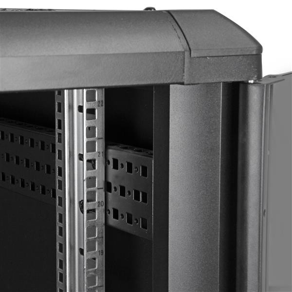 kMJsR2-X6kqsNeeA7vb51Q.c-r__13588.1708125971-1.jpg RK2236BKF | StarTech.com | rack cabinet 22U Freestanding rack Black - Image 1