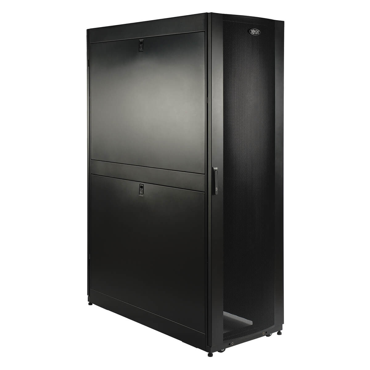 kTMpeLpB1USKa56SW882zA.c-r__88320.1708130031-1.jpg SR45UBDP | Tripp Lite | rack cabinet 45U Freestanding rack Black - Image 1