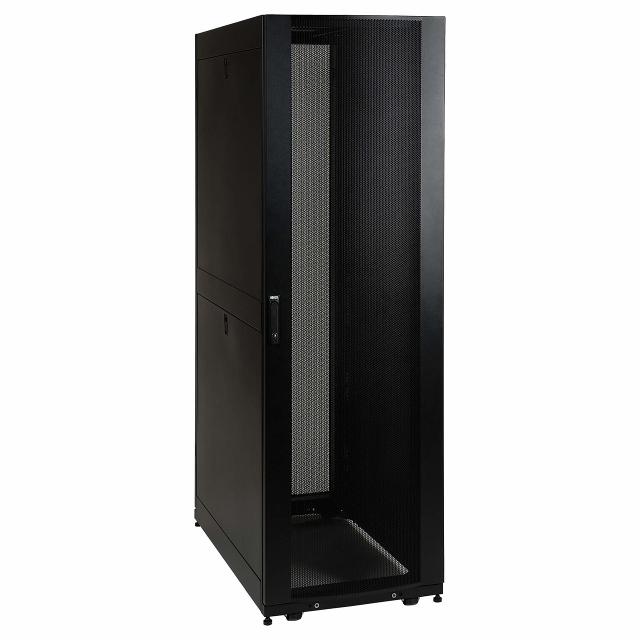 kf1mls6RVk2dV5095_0mrA.c-r__75418.1708130030-1.jpg SR45UB | Tripp Lite | rack cabinet 45U Freestanding rack Black - Image 1