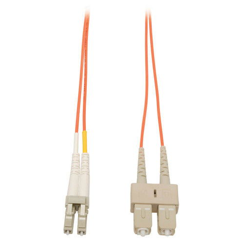 l8oGjjeijkO3BNzUhRhuoA.c-r__78020.1708128687.jpg N316-07M | Tripp Lite | fiber optic cable 275.6" (7 m) 2x LC 2x SC OFNR Beige, Gray, Orange - Image 1