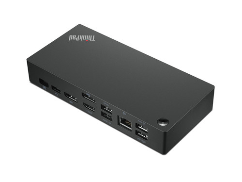lam3k9rnB0yHCIkDpi3Bew.c-r__42779.1708121812-1.jpg 40B50090US | Lenovo | notebook dock/port replicator Wired USB 3.2 Gen 1 (3.1 Gen 1) Type-C Black - Image 1