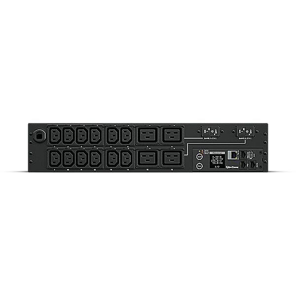 lyuEjCrshEu-4ELlTFBeJA.c-r__36047.1708118017.jpg PDU31008 | Cyberpower | power distribution unit (PDU) 16 AC outlet(s) 2U Black - Image 1