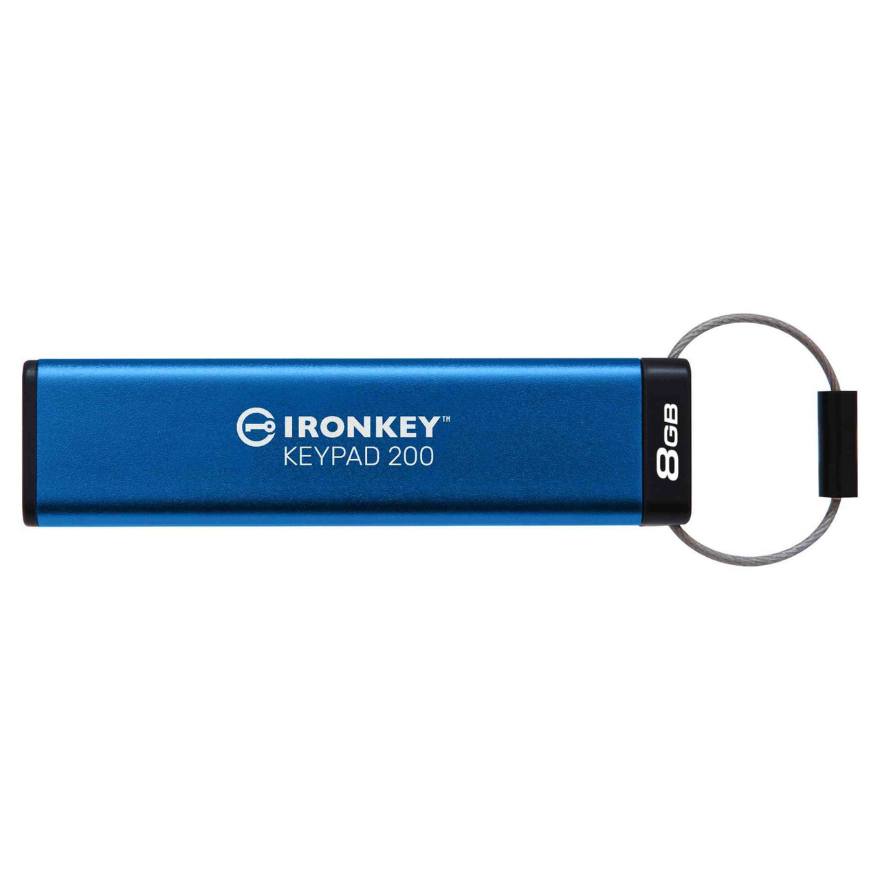 mNZ3aiM9Jkica7oS0xn0tg.c-r__98078.1708121493.jpg IKKP200/8GB | Kingston Technology | IronKey Keypad 200 USB flash drive 8 GB USB Type-A 3.2 Gen 1 (3.1 Gen 1) Blue - Image 1