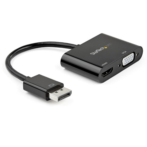 mzdLS0-IlE66pn_zjEPJtA.c-r__40452.1708125168.jpg DP2VGAHD20 | StarTech.com | video cable adapter DisplayPort HDMI + VGA (D-Sub) Black - Image 1