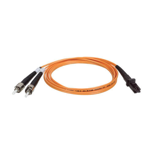 oOJY8VuSg0Cj52XBvZvmoA.c-r__05225.1708128673.jpg N308-08M | Tripp Lite | fiber optic cable 315" (8 m) MT-RJ 2x ST OFNR Black, Orange - Image 1