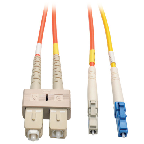 qGywhMHb8UW9qSNoZKTA0w.c-r__39840.1708128184.jpg N425-02M | Tripp Lite | LC - SC, m-m, 2m fiber optic cable 78.7" (2 m) Gray, Orange, Yellow - Image 1
