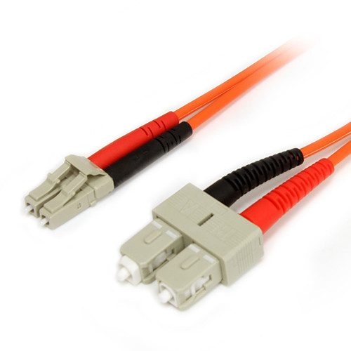 qLgBV_g7K0-wvMVpff_X2g.c-r__19384.1708125244.jpg FIBLCSC5 | StarTech.com | fiber optic cable 196.9" (5 m) LC SC OM1 Orange - Image 1